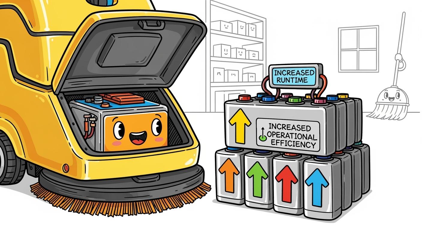 Custom Battery Packs for Industrial Cleaning Equipment: Improving Runtime and Operational Efficiency