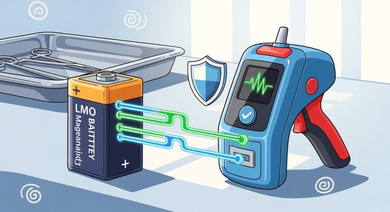 Why LMO Batteries Are Widely Used in Powered Medical Staplers: Safety, Power Delivery, and Reliability Advantages