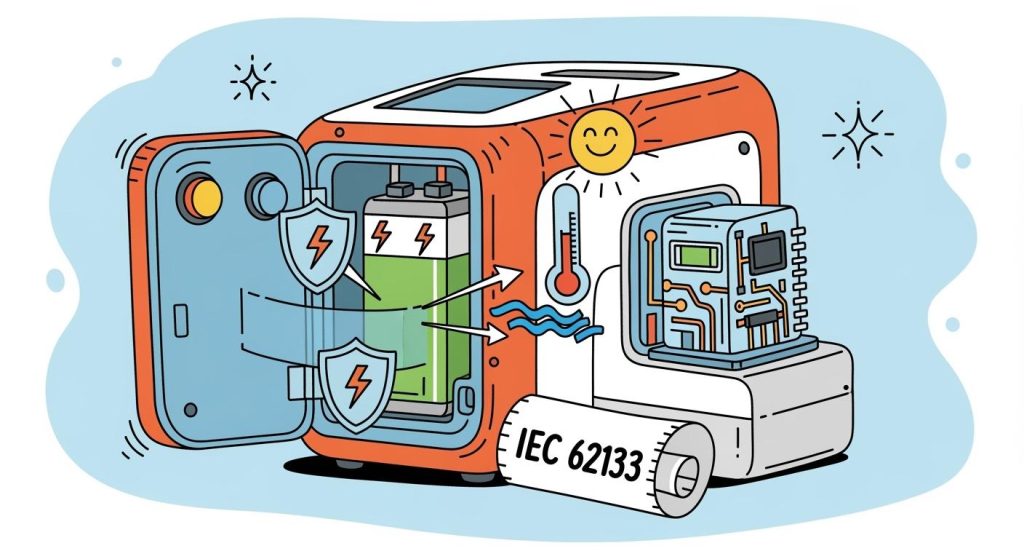 Safety Standards for Oxygen Concentrator Batteries: BMS Protection, Thermal Control, and IEC 62133 Compliance