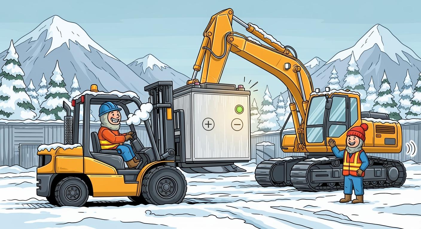 Low-Temperature Lithium Batteries for Outdoor Industrial Equipment: Ensuring Reliable Operation in Cold Environments