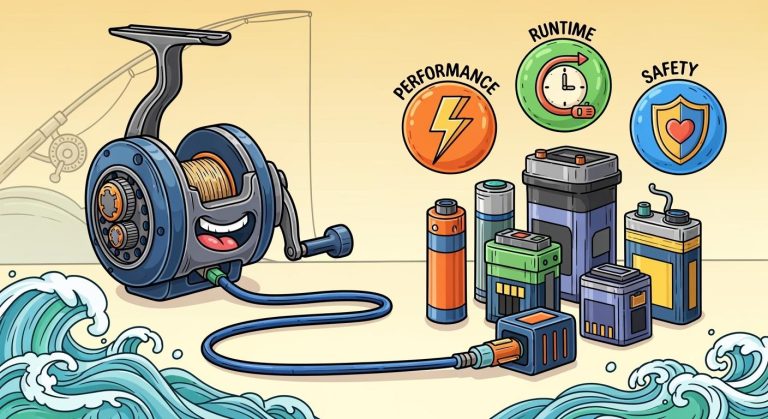 How to Choose the Right Battery for Electric Fishing Reels: Performance, Runtime, and Safety Considerations