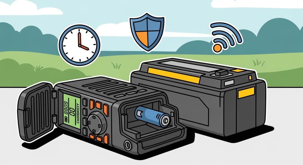 Battery Requirements for Professional Digital Radios (P25 / DMR Systems): Ensuring Long Runtime and Field Reliability