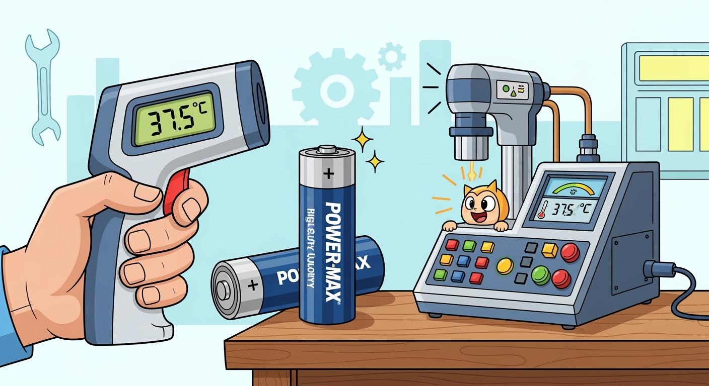 High-Reliability Battery Solutions for Handheld Infrared Thermometers and Industrial Temperature Testing Devices