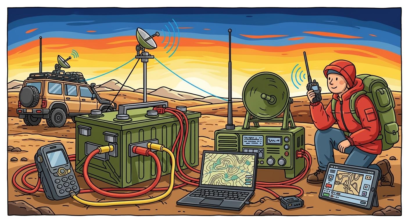 Battery Solutions for Mobile and Vehicle-Mounted Communication Systems: Reliable Power for Field Coordination and Remote Operations