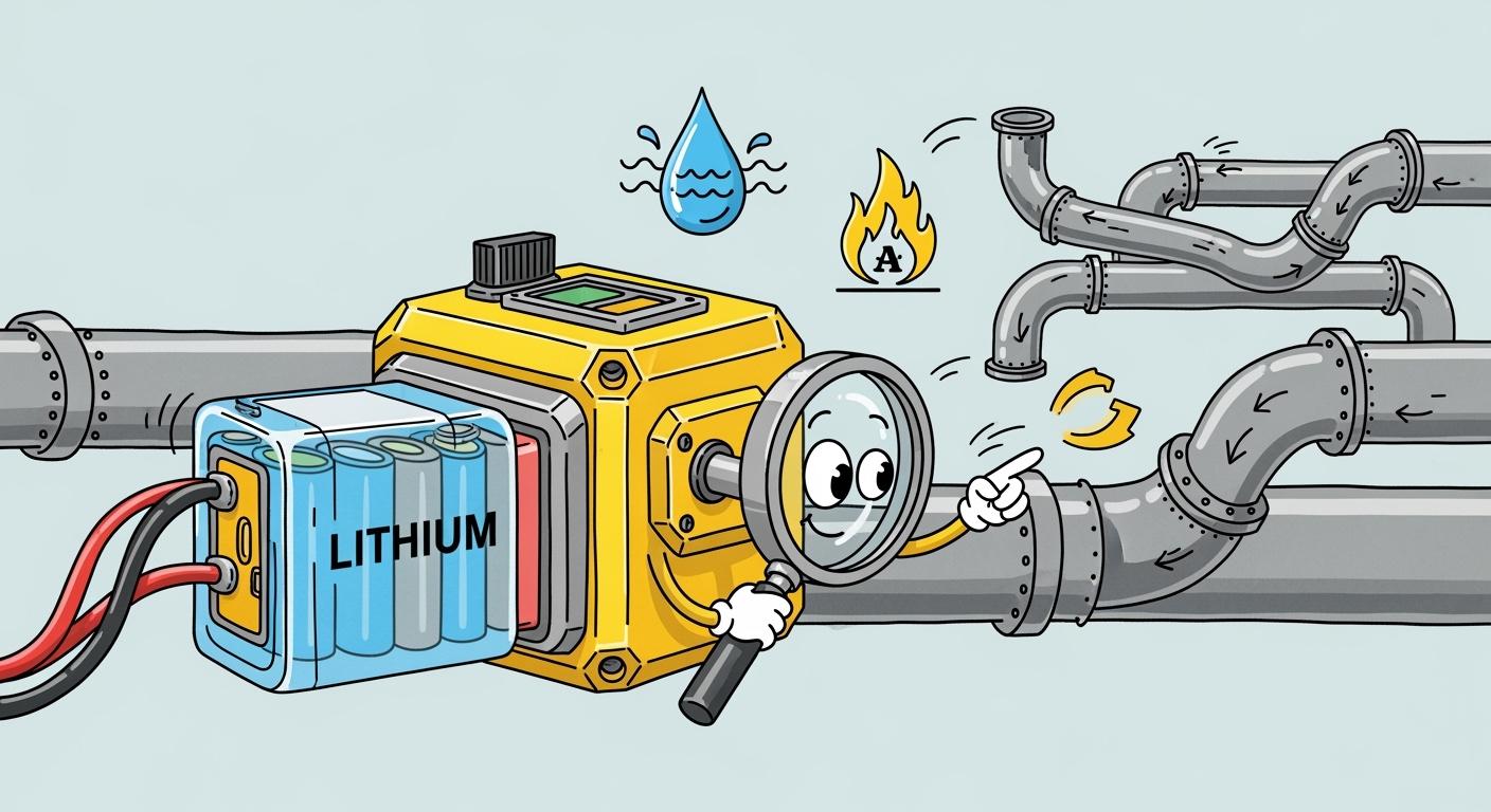 Lithium Battery Solutions for Industrial Leak Detection Equipment: Reliable Power for Gas, Water, and Pipeline Inspection Applications