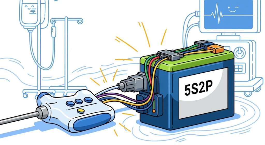 5S2P Lithium Battery Backup Solutions for Minimally Invasive Surgical Devices