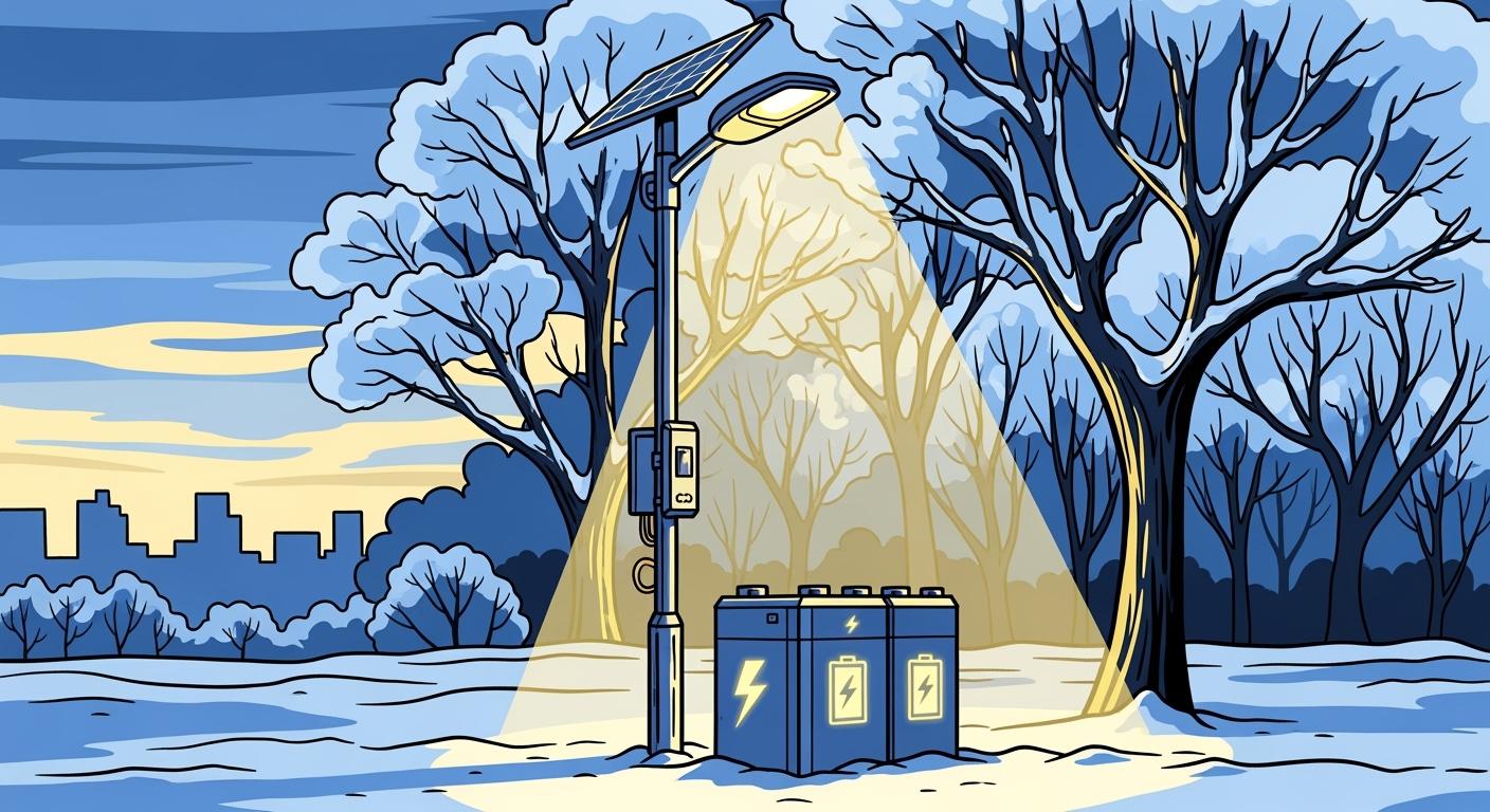 Low-Temperature Solar Street Light Battery Solutions: Reliable Energy Storage Performance in Extreme Cold Environments