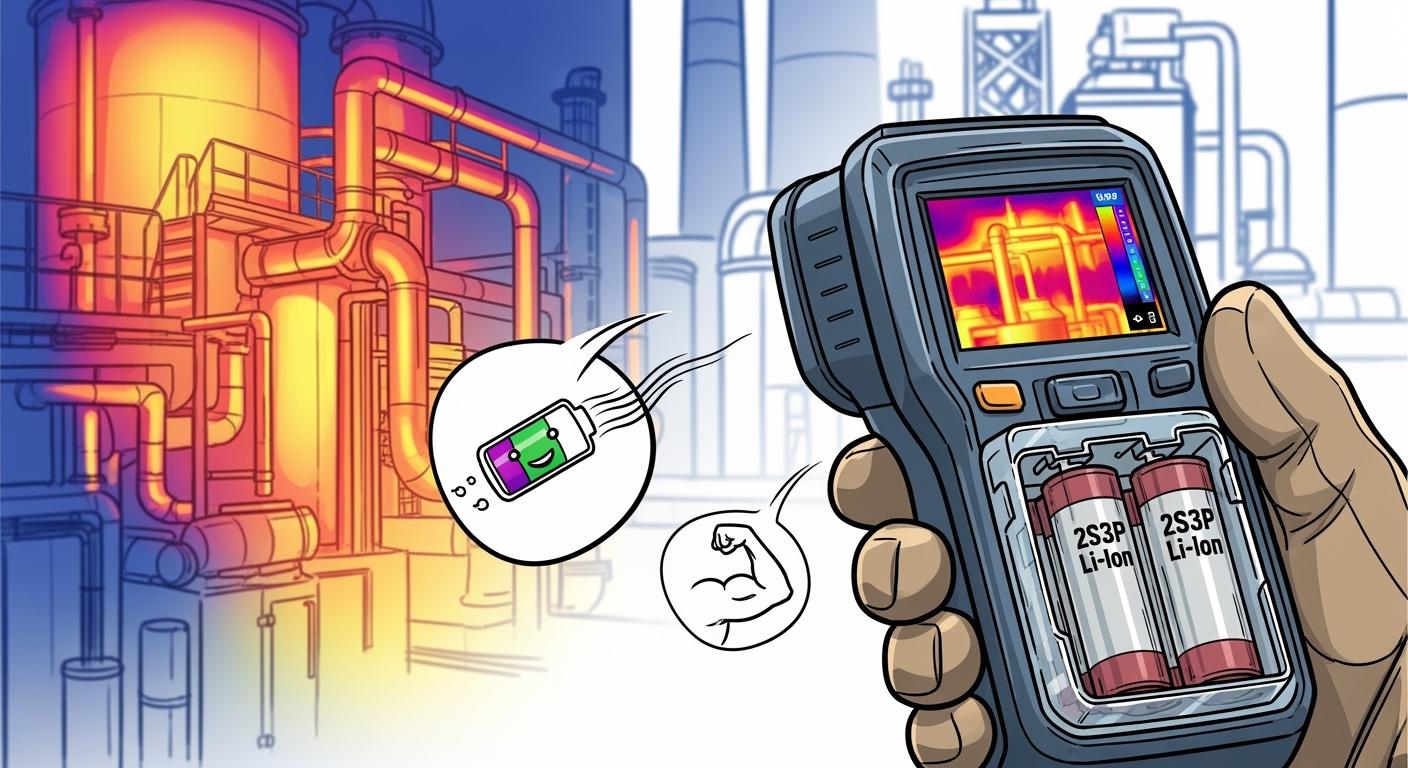 Powering Handheld Thermal Imagers: Why 2S3P Li-ion Packs Deliver 8+ Hours Runtime & Reliable Performance in Industrial Inspections