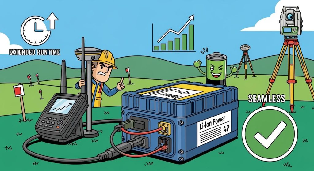 Custom Lithium Batteries for Industrial Surveying and Mapping Equipment: Optimizing Runtime and Field Productivity