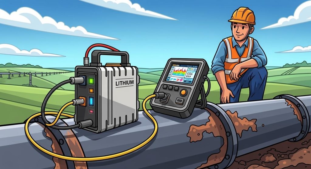 Portable Power Systems for Pipeline Inspection Devices: Lithium Battery Solutions for Field Service Applications