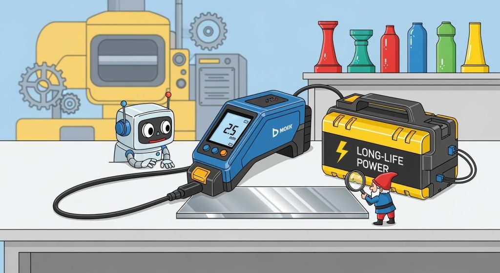 High-Performance Battery Solutions for Portable Metal Thickness Gauges: Supporting Industrial Coating and Quality Inspection