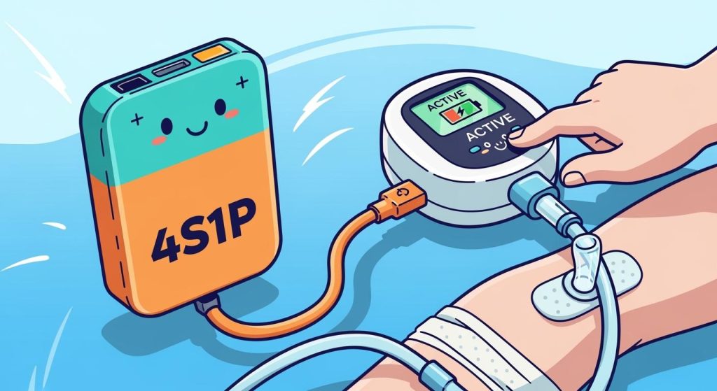 4S1P Lithium Battery Design Considerations for Negative Pressure Wound Therapy Devices