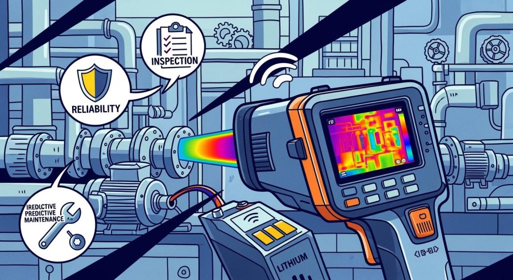 Lithium Battery Solutions for Industrial Thermal Imaging Cameras: Reliable Power for Inspection and Predictive Maintenance