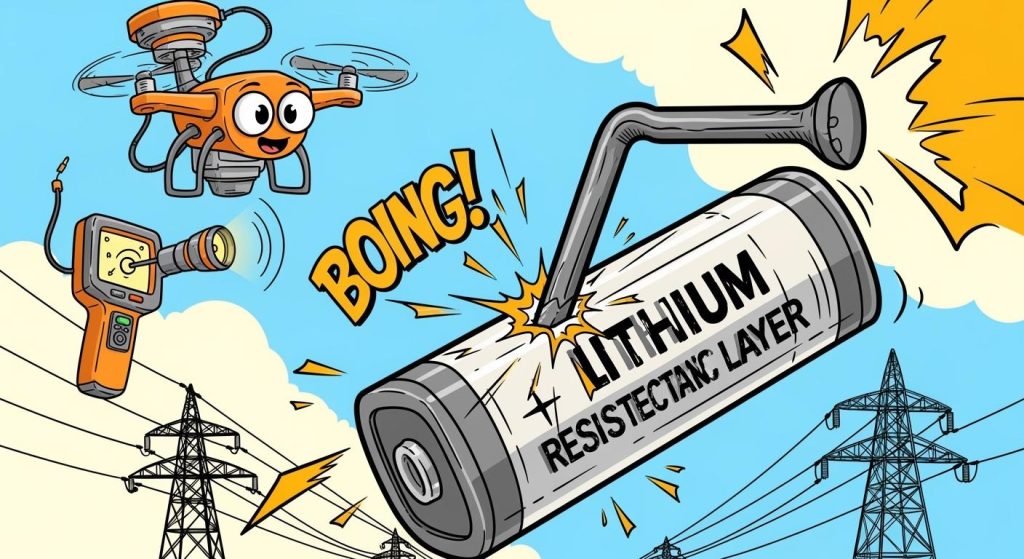 Nail Penetration Resistant Lithium Batteries for Power Grid Inspection Equipment: Enhancing Safety and Reliability in Field Operations