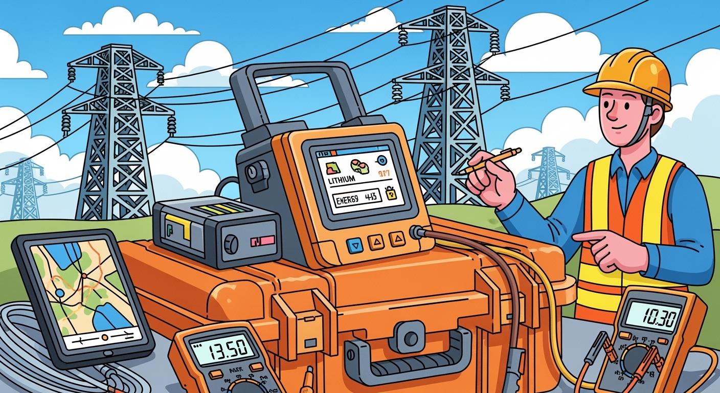 Lithium Battery Solutions for Power Grid Inspection Equipment: Reliable Energy for Utility Monitoring and Field Diagnostics