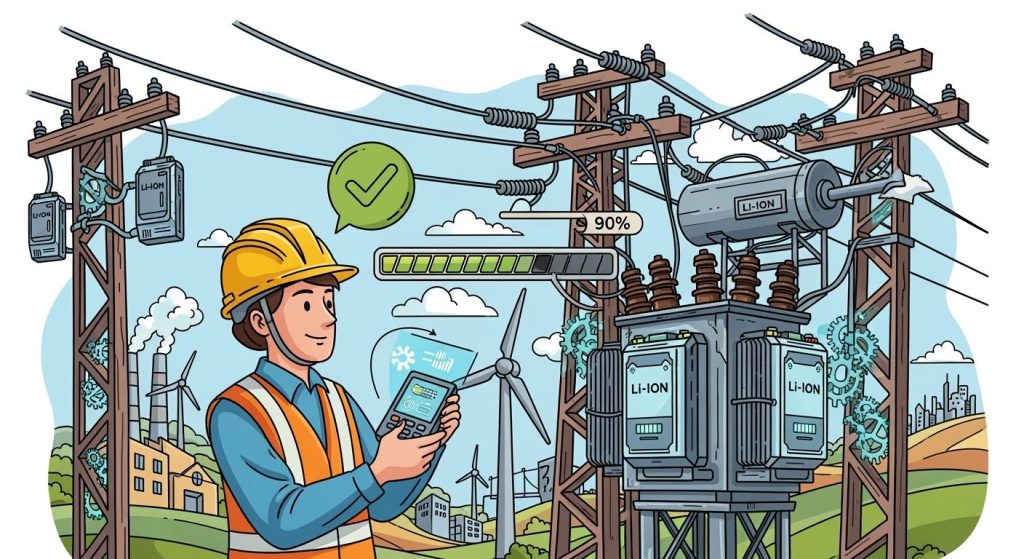 How a Power Company Improved Inspection Efficiency with Custom Lithium Batteries