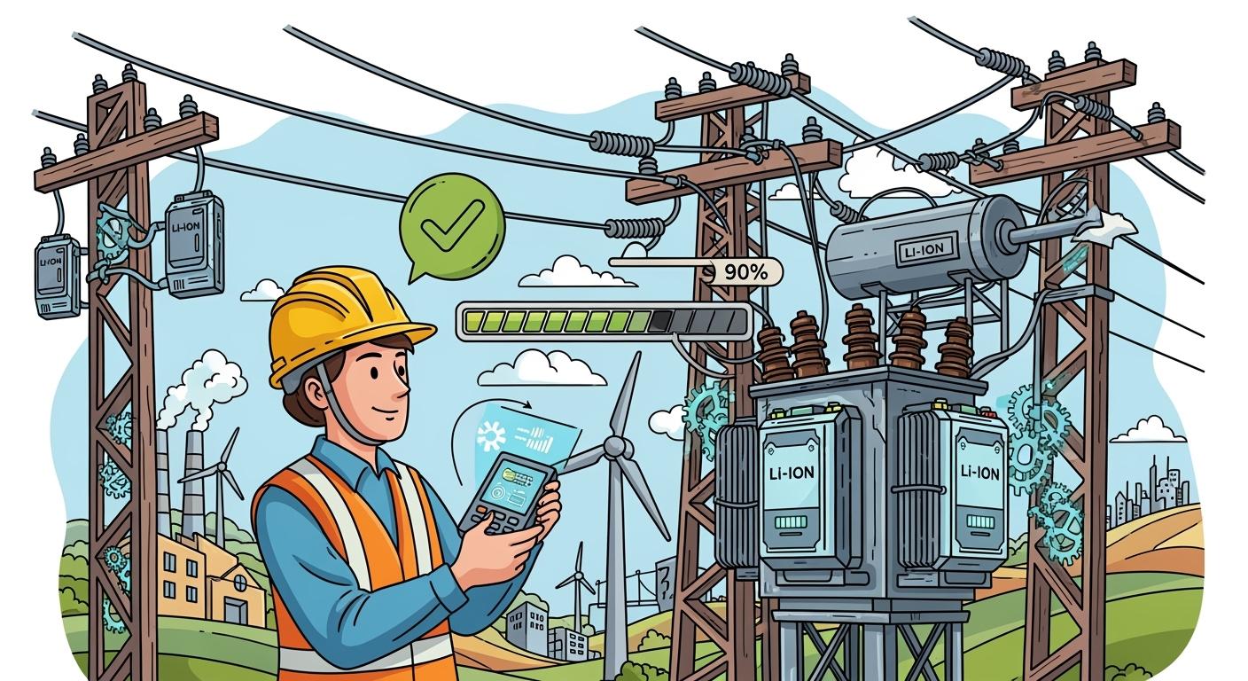 How a Power Company Improved Inspection Efficiency with Custom Lithium Batteries