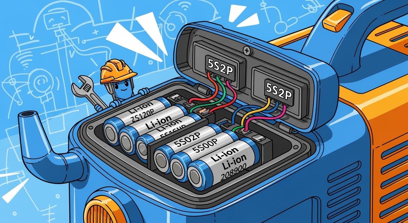 Maximizing Suction Equipment Performance with 5S2P Lithium Batteries