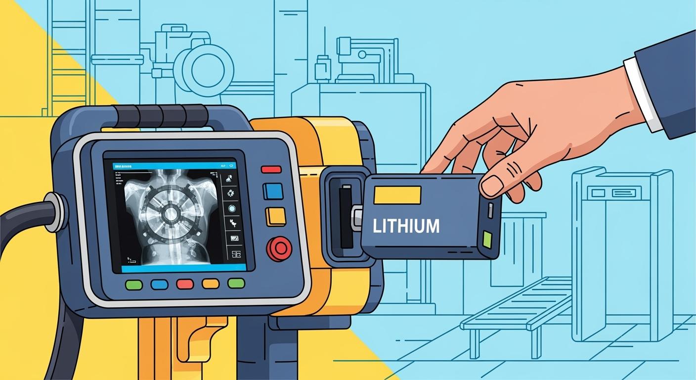 Lithium Battery Solutions for Portable X-Ray Inspection Equipment: Reliable Power for Industrial and Security Imaging Systems