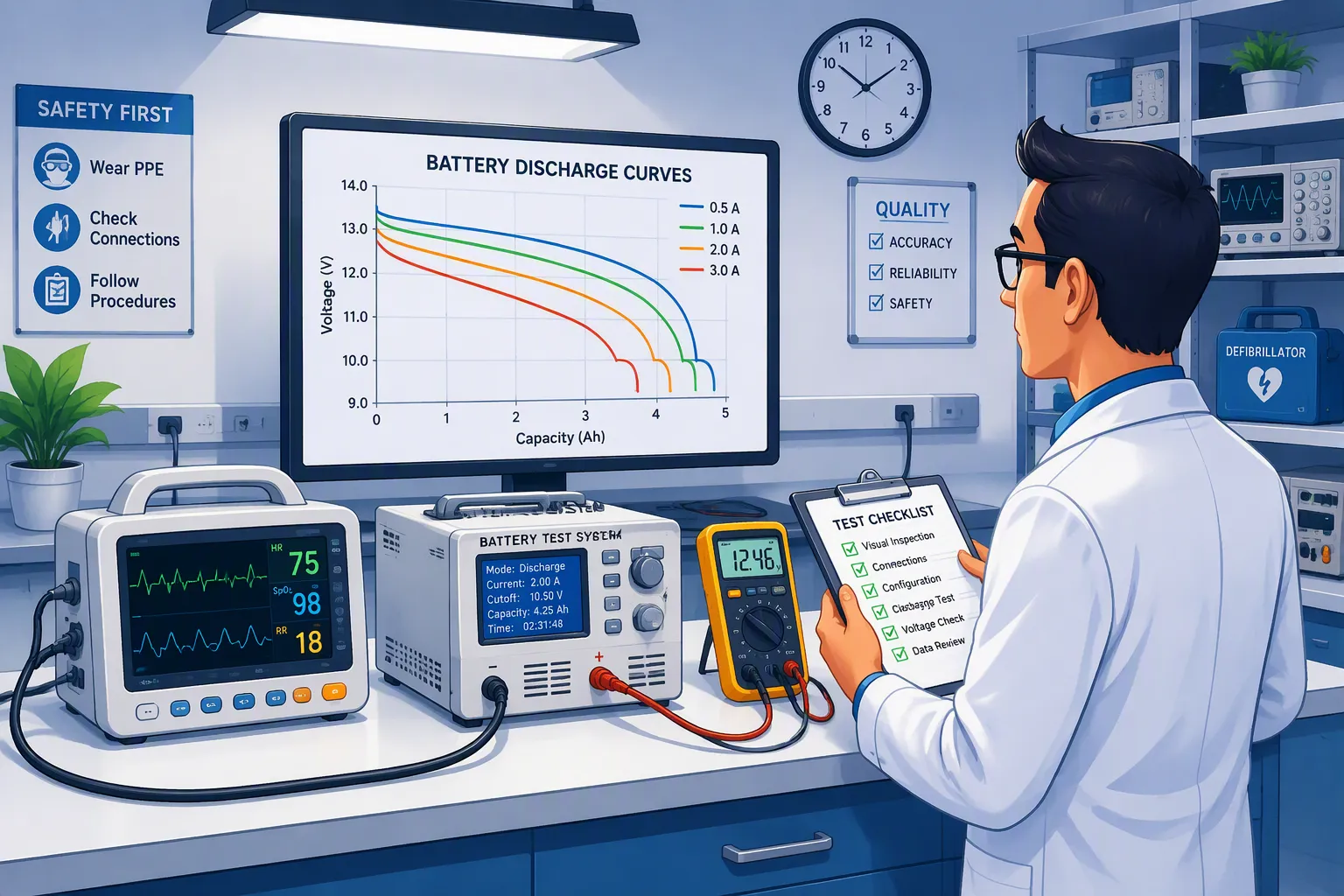 Battery Runtime Validation for Medical Devices Under IEC 60601-1: What Manufacturers Should Test