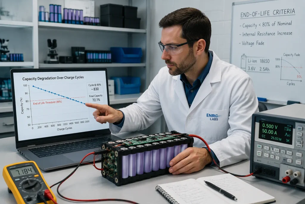 Battery Runtime at End of Service Life: Sizing Custom Packs Beyond Beginning-of-Life Capacity