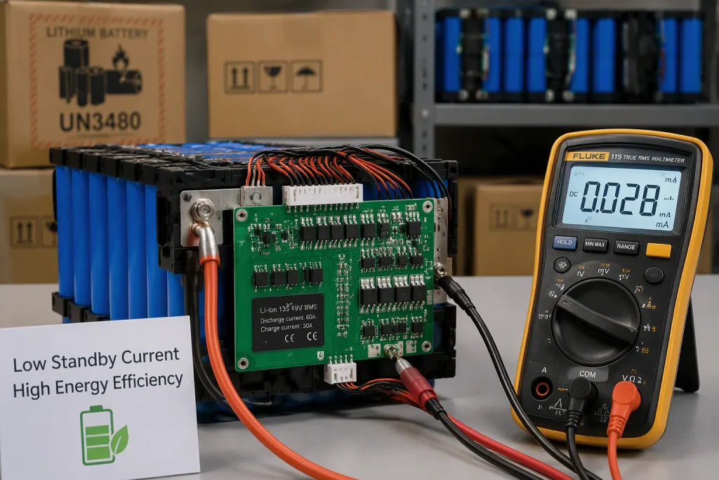 Low Standby Current Battery Pack Design: Reducing BMS Drain During Storage and Shipment