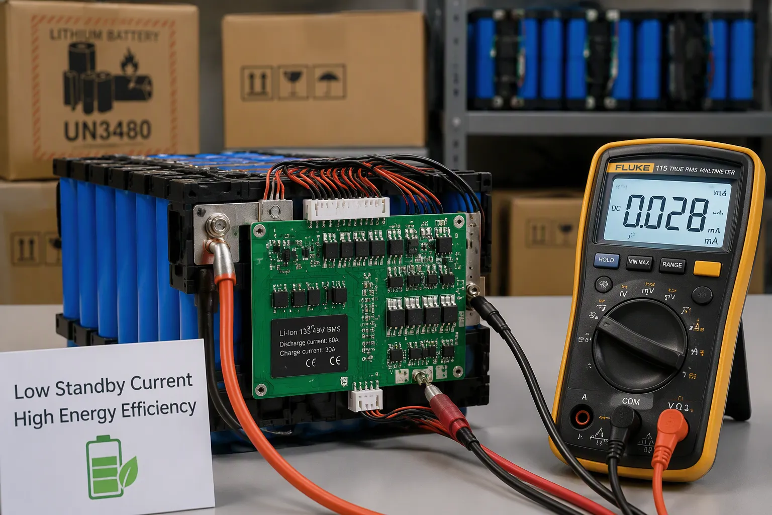 Low Standby Current Battery Pack Design: Reducing BMS Drain During Storage and Shipment